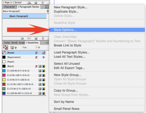 Step 2: How to turn off auto hyphenation in Adobe InDesign CS6