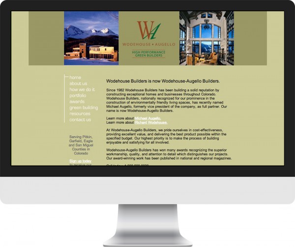 Creative Building Systems website on desktop, tablet and phone