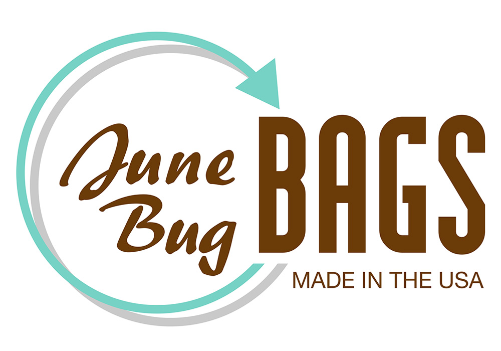 June Bug Bag logo - designed by Trevellyan.biz, Columbia County, NY graphic designer