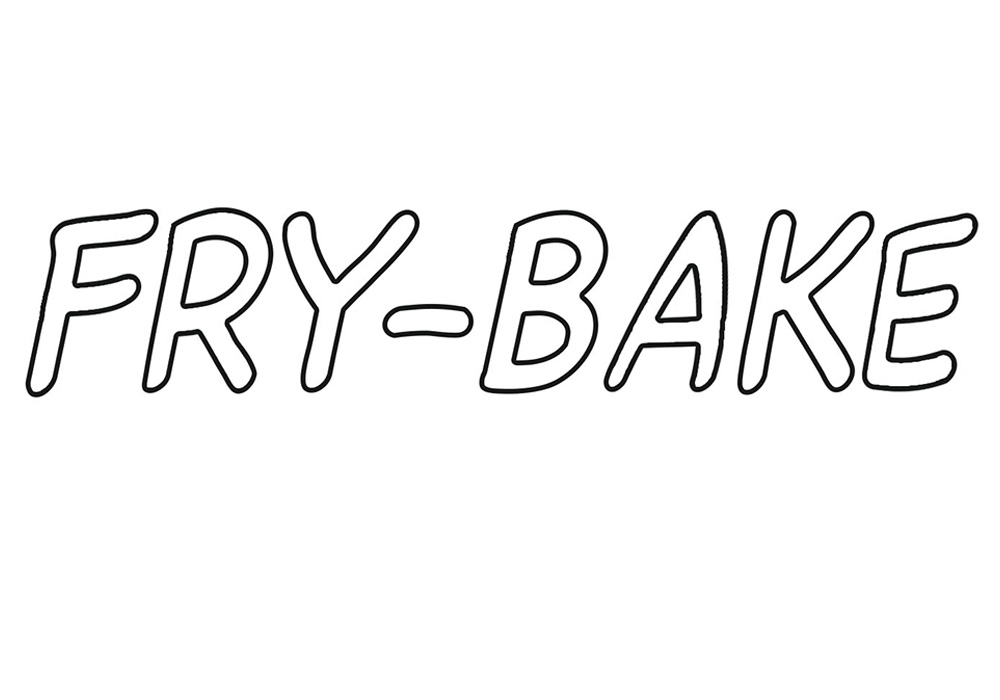 Fry-Bake logo - designed by Trevellyan.biz, Columbia County, NY graphic designer