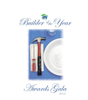 Invitation Design - 2012 Habitat for Humanity of Columbia County Gala Invitation Cover