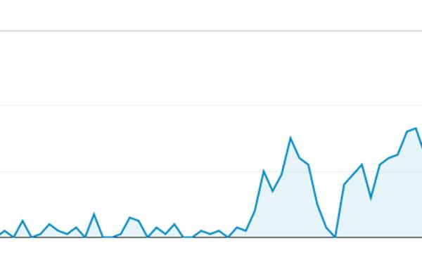 Graph illustrating the difference between professional web development and DIY